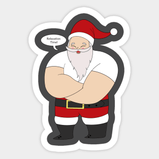 Santa Sticker